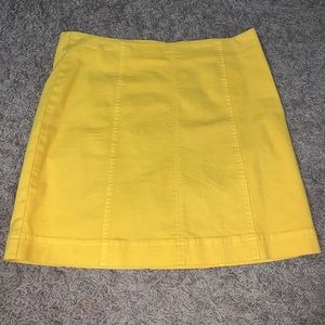 EUC Mustard skirt
